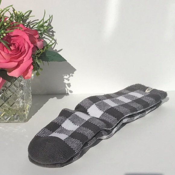 UGG Vanna Check Fleece Lined Sock - Picture 4 of 11